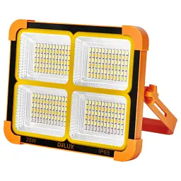 Прожектор Delux REL-1041 ( 3.7V 8000mAh) 288 LED 20Вт IP65 (90023178)