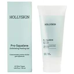 Пілінг-скатка для обличчя Hollyskin Pro-Squalane Exfoliating Peeling Gel, 120 мл