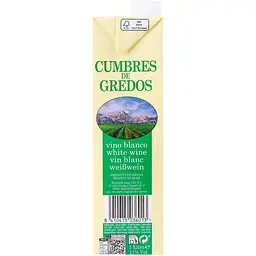 Вино Cumbres de Gredos Blanco біле сухе 1 л - мініатюра 3