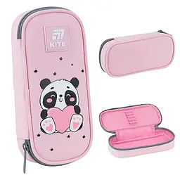 Пенал Kite Panda рожевий (K25-662-9) - мініатюра 2