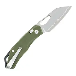 Ніж складаний кишеньковий SRM Cub 261M-GP2 (7.3 см) 140Cr / G10 зелений - мініатюра 3