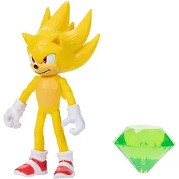Ігрова фігурка Sonic the Hedgehog 2 W2 Соник зі смарагдом, зі артикуляцією, 10 см (41497i) - мініатюра 6