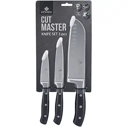Набір ножів Kohen Cut Master 3 предмети (KN92045)
