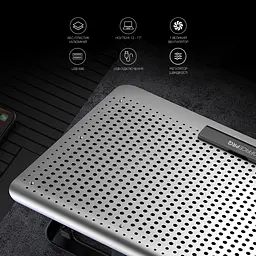 Охолоджувальна підставка для ноутбука OfficePro Silver (CP500S) - мініатюра 10