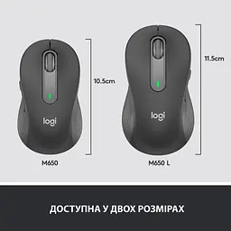 Миша Logitech Signature M650 USB Graphite (910-006253) - мініатюра 8