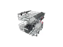 Вбудована посудомийна машина Whirlpool WCIO 3T341 PES - мініатюра 7