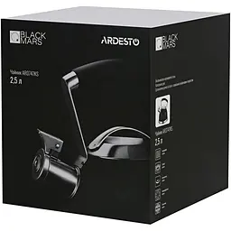 Чайник Ardesto Black Mars 2,5 л чорний нержавіюча сталь - мініатюра 2