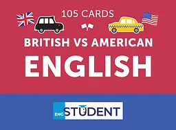 Картки для вивчення - British vs American English
