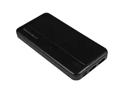 Зовнішній акумулятор (Power Bank) Grunhelm 10000mAh Black (GP-10B) - мініатюра 2