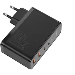 Зарядний пристрій Baseus 2xUSB 100W GaN 2xUSB-C + 2xUSB-A (CCGAN2P-L01) - мініатюра 3