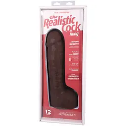 Фалоімітатор Doc Johnson The Realistic Cock ULTRASKYN 12 Inch Hung, 31.8 см - мініатюра 10