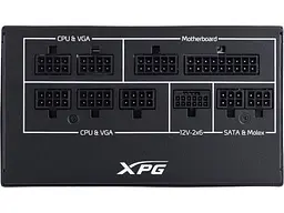 Блок живлення ADATA XPG Core Reactor II VE 850W Black (COREREACTORIIVE850G-BKCEU) - мініатюра 4