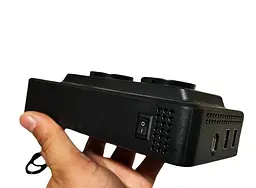 Інвертор перетворювач постійного струму Q-CC8200 300 Вт 12/220V 2 розетки 2 USB TypeC - мініатюра 5