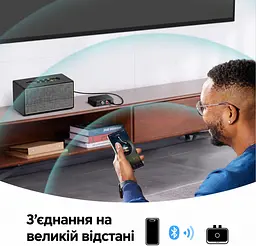Аудіоприймач Bluetooth 6.0 UGREEN BT505 з аудіовиходами AUX 3,5 мм та 2×RCA L/R з підтримкою LDAC AAC SBC близько 15 год роботи від акумулятора сполучення з 2 пристроями з відтворенням з одного кнопка відтворення та паузи робота під час заряджання заряджання через USB-C темно-сірий із чорним (55545) - мініатюра 11