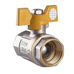 Кран кульовий прямий Solomon 3/4″ ВВЖБ PN40 B1007 - мініатюра 3