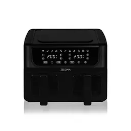 Аэрофритюрница двухкамерная Zeegma Dual 9л Black