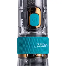Машинка для стрижки VGR V-695 акумуляторна 5 насадок, блакитний VGR HP-V-695 - мініатюра 7