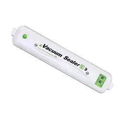Вакуумний пакувальник NEW Vacuum Sealer ZWPA-001 вакууматор білий із зеленим