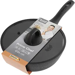 Сковорода універсальна Krauff Prime Chef глибока 24 см (25-45-223) - мініатюра 2
