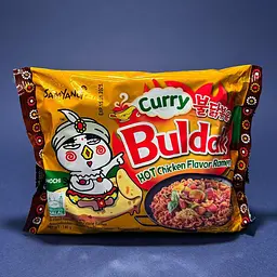 Лапша ремней Buldak Curry Samyang 140 г