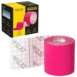 Стрічка кінезіологічна (кінезіо тейп) 4FIZJO 7.5 см x 5 м 4FJ0547 Pink (P-5907739318893) - мініатюра 9