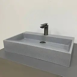 Умивальник VBI Vieste 60 grey matt накладний VBI-016800, Сірий - мініатюра 4
