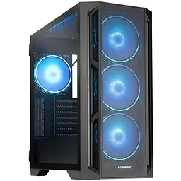 Корпус Chieftec APEX LUMO GA-01B-L-OP 4x140mm A-RGB, USB-C, E-ATX, без Блок живлення, Чорний