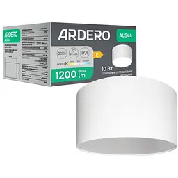 Світлодіодний накладний світильник Ardero AL544, 4000K білий 10 Вт (80687)