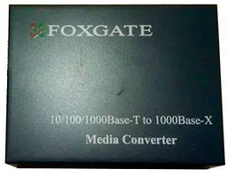 Медіаконвертер FoxGate 10/100/1000Base-T RJ45 to 1000Base-SX/LX SFP slot (EC-SFP1000-FE/GE-LFP)
