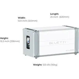Додаткова батарея BLUETTI Expansion Battery B500 4960WH [103120] - мініатюра 4