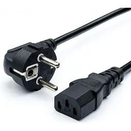 Кабель живлення для ПК Atcom CEE 7/7 - IEC C13 1.2м 0.5мм (16988)