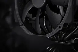 Кулер для процесора Noctua NH-D15 Chromax Black 1700 AM5 (NH-D15 CHROMAX.BLACK) - мініатюра 4