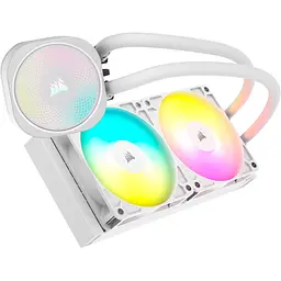 Система водяного охолодження Corsair Nautilus 240 RS ARGB White (CW-9060094-WW) UA [143835] - мініатюра 2