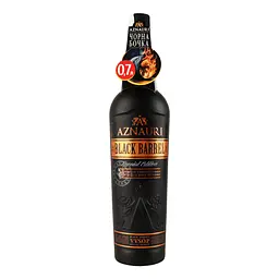 Бренді AZNAURI Black Barrel 5 років 0.7 л - мініатюра 5