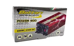 Інвертор Bottari Power-600 12В 220В 600W автомобільний - мініатюра 9