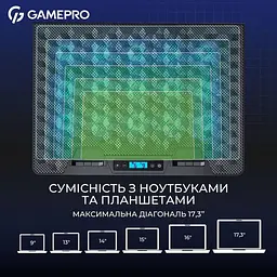 Підставка для ноутбука GamePro (CP1140) - мініатюра 10