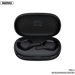 Навушники Bluetooth Remax True TWS-6 Hi-Fi | BT5.0, 4hours | - мініатюра 2