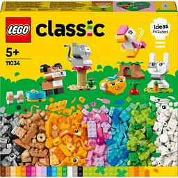 Конструктор LEGO Classic Творческие питомцы 450 деталей (11034)