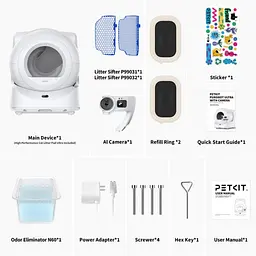 Смарт-лоток Petkit Purobot Ultra with Camera Self-Clean (P9903) - мініатюра 7