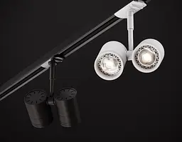 Світильник трековий Kloodi KD-5050/02-2L-WH Track - мініатюра 3