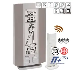 Метеостанція Technoline WS9750 IT Grey/Silver (WS9750), Сріблястий - мініатюра 2