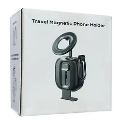 Тримач для подорожей L09 MagSafe Travel Phone Holder чорний - мініатюра 2