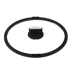 Каструля з кришкою Bergner Ion BG-35802-BK 28 см 6 л чорна - мініатюра 5