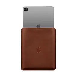 Шкіряний чохол-футляр для iPad Pro 12,9 Світло-коричневий - мініатюра 7