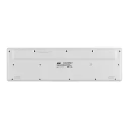 Клавіатура 2E KS260 106key Wireless UA White (2E-KS260WWH_UA) - мініатюра 2