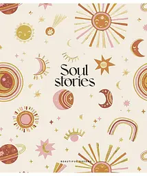 Зошит загальний Школярик Genius Soul stories у клітинку 80 аркушів 5 шт. (080-3202K) - мініатюра 4