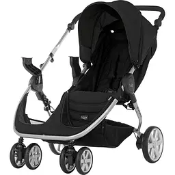 Коляска для двійні Britax-Romer B-Agile Double Cosmos Black (2000033222) - мініатюра 3