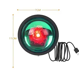 Проекційний світильник Sunset Lamp RGB з пультом на штативі, лампа-проектор заходу сонця USB - мініатюра 4