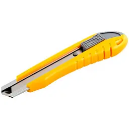 Ніж сегментний будівельний висувний MasterTool 18 мм та 2 леза 17-0101