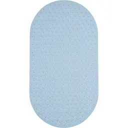 Килимок для ванної Eco Fabric Ромби 69х37 см блакитний (6937-003)